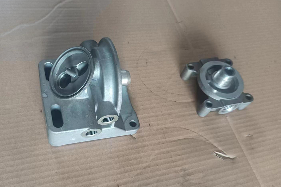 Diesel engine filter housing